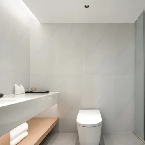 270° Forest-Themed Two-Bedroom Two-Bathroom Grand Family Suite With Super Large Round Bathtub And Leisure Couch