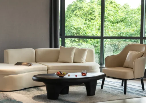 270° Forest-Themed Two-Bedroom Two-Bathroom Grand Family Suite With Super Large Round Bathtub And Leisure Couch